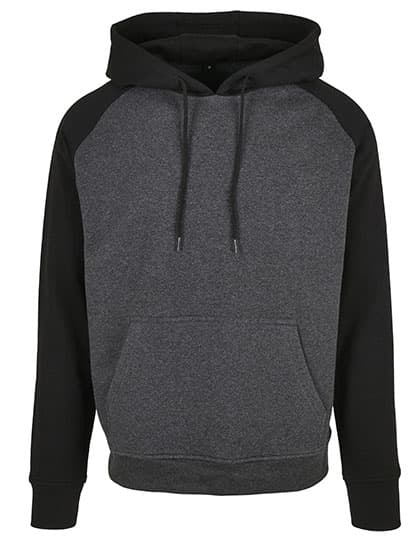 Basic Raglan Hoody — Charcoal
