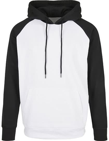 Basic Raglan Hoody — White
