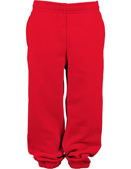 Kids Basic Sweatpants — City Red