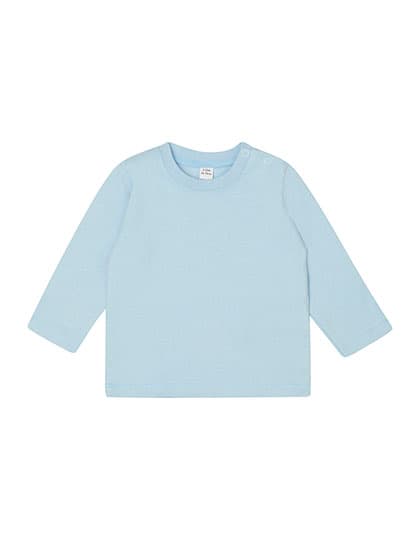 Baby Long Sleeve T — Dusty Blue