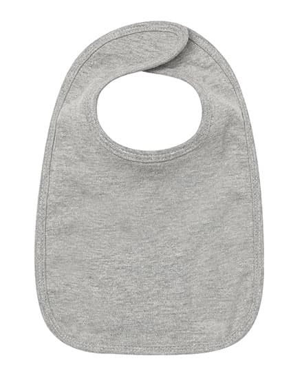 Baby Bib — Heather Grey Melange