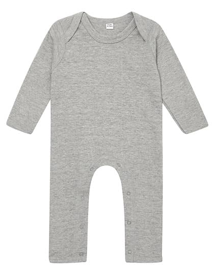 Baby Rompasuit — Heather Grey Melange