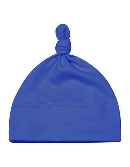 Baby One Knot Hat — Cobalt Blue