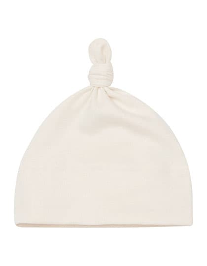 Baby One Knot Hat — Organic Natural