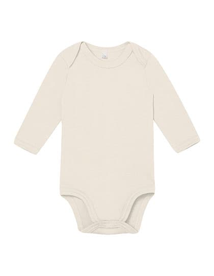 Baby Long Sleeve Bodysuit — Organic Natural