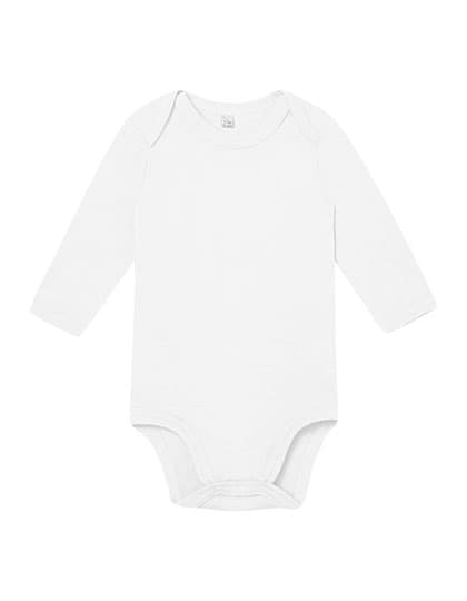 Baby Long Sleeve Bodysuit — White