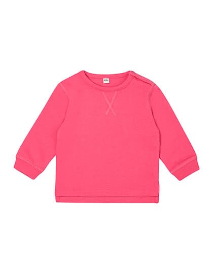 Baby Sweatshirt — Bubble Gum Pink