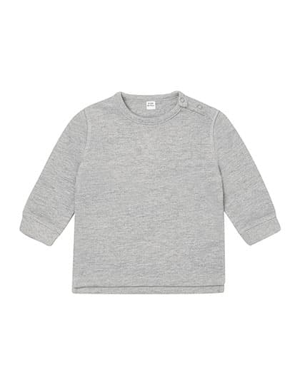 Baby Sweatshirt — Heather Grey Melange