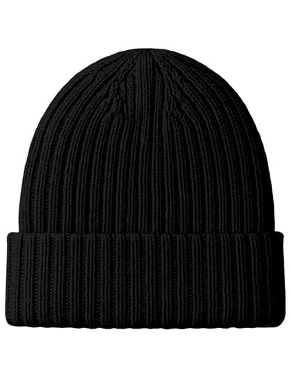 Beanie mit Merinowolle — Black