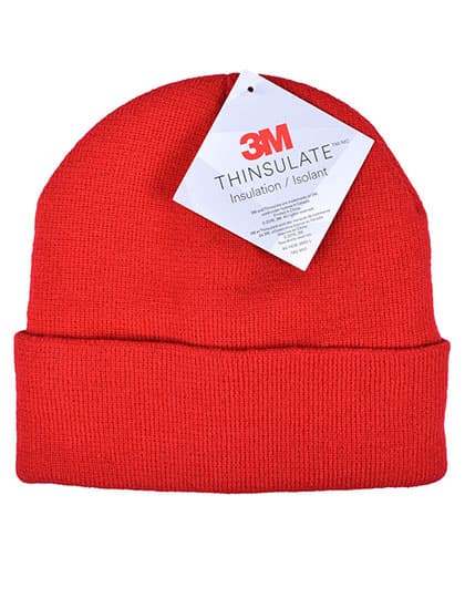 Thinsulate Beanie — Red