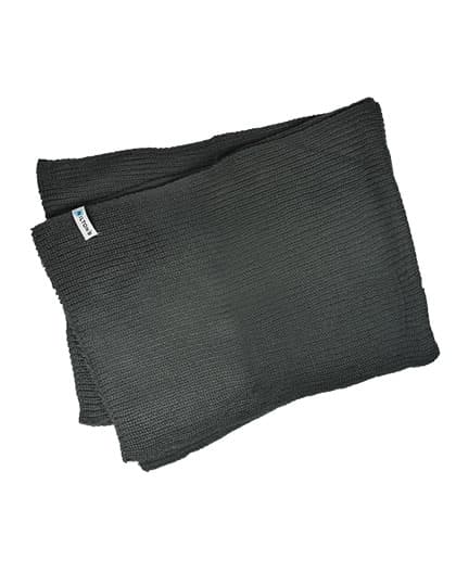 Knitted Scarf — Dark Grey