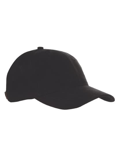 Heavy Brushed Cap — Black