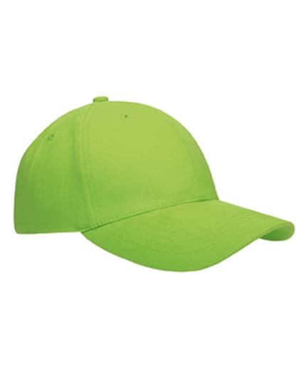 Heavy Brushed Cap — Lime Green