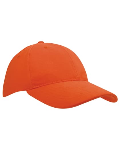 Heavy Brushed Cap — Orange