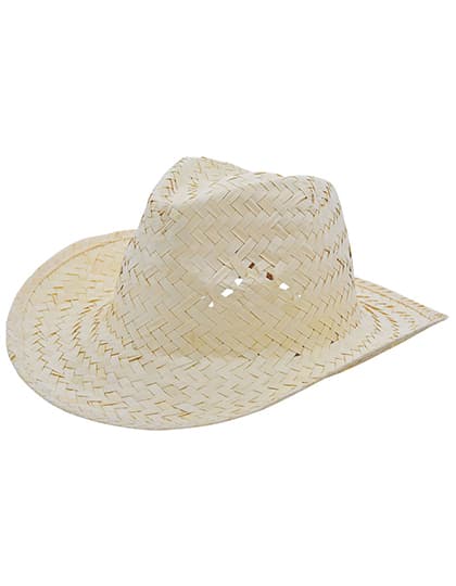 Promo Straw Hat — Natural