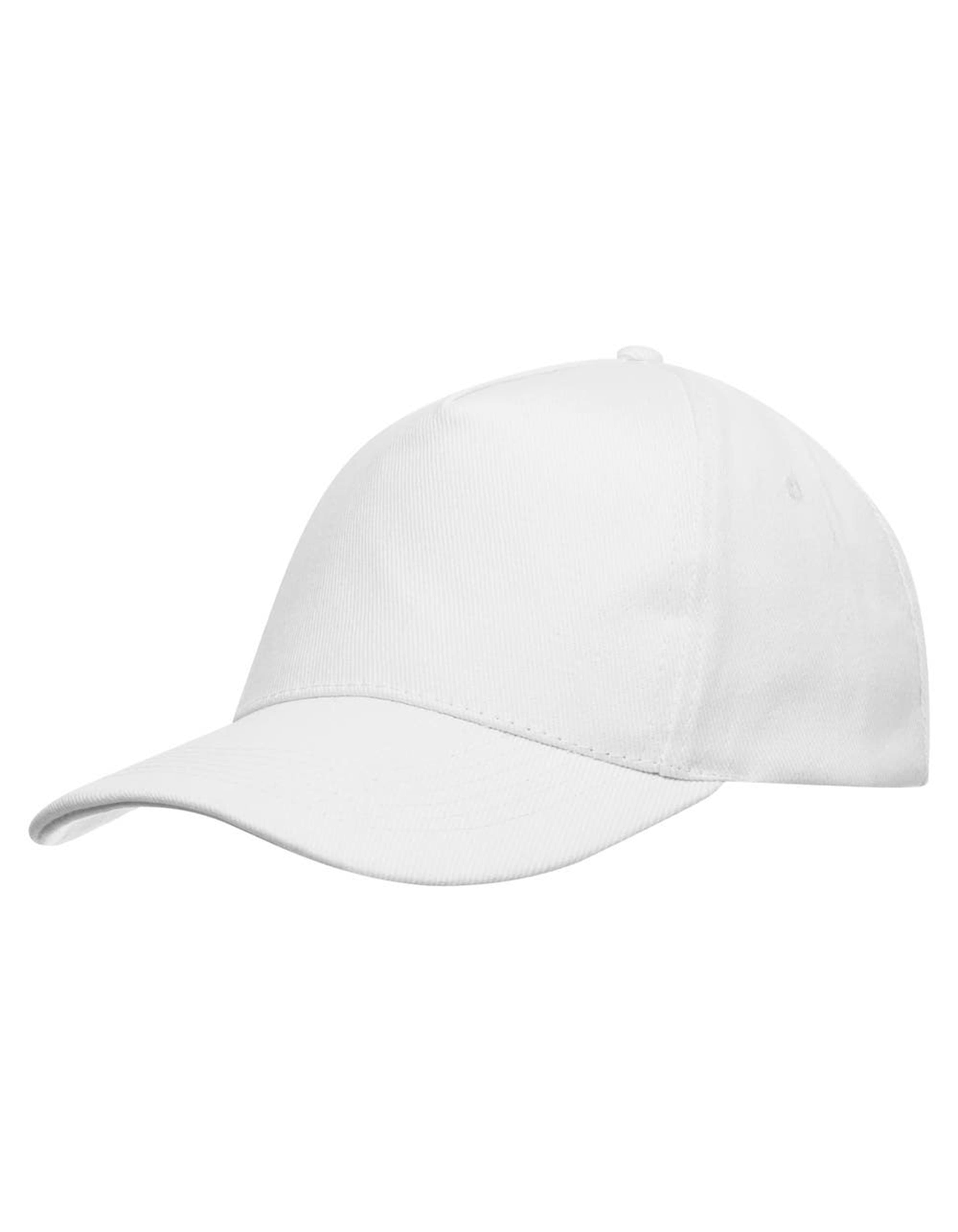 5-Panel Baseball Cap — White