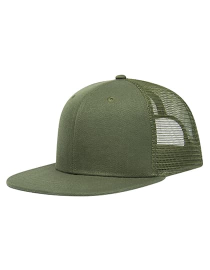 Trucker Cap High Profile — Olive Green