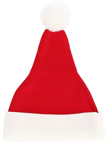 Weihnachtsstrickmütze — Red