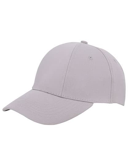 Baumwoll-Cap Low Profile/Brushed — Grey