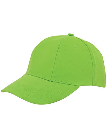 Baumwoll-Cap Low Profile/Brushed — Lime