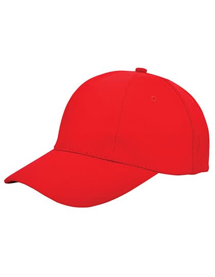 Baumwoll-Cap Low Profile/Brushed — Red