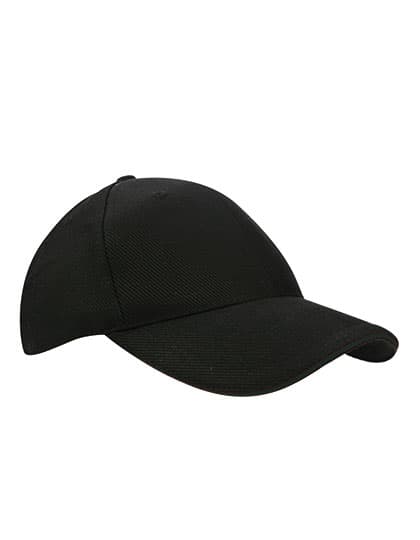 Canvas Structure Cap — Black