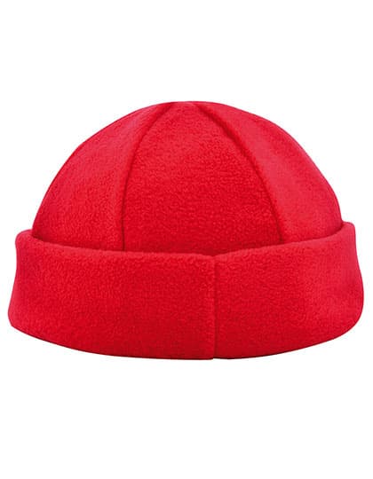 Fleece Winter Hat — Red