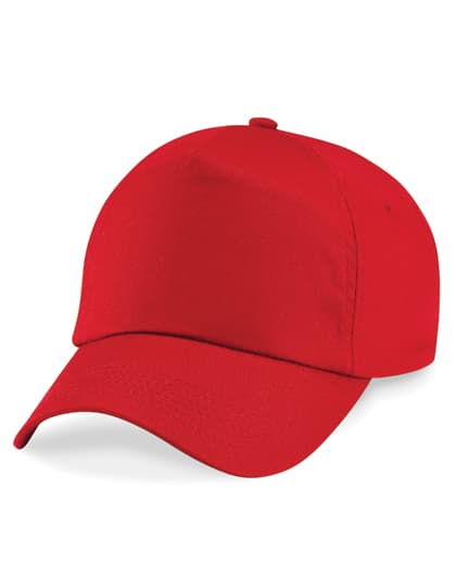Junior Original 5 Panel Cap — Classic Red