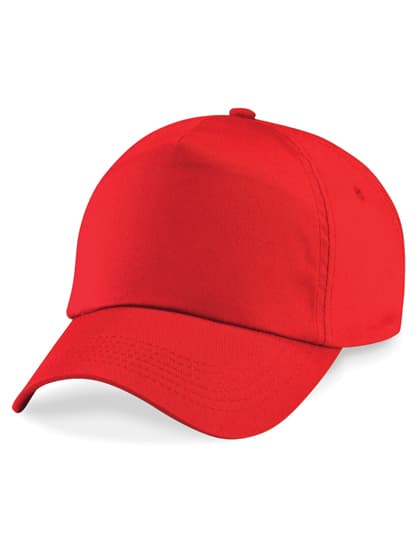 Original 5 Panel Cap — Bright Red