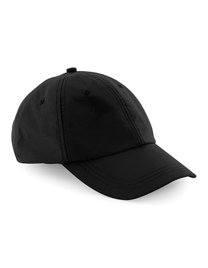 Outdoor 6 Panel Cap — Black