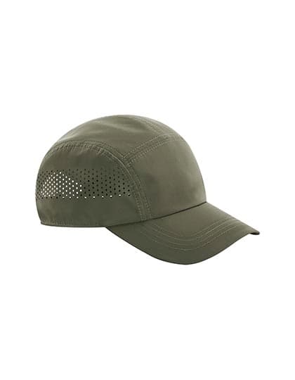 Technical Running Cap — Olive Green