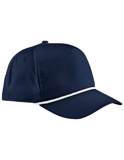 Rope Detail Golf Cap — Navy