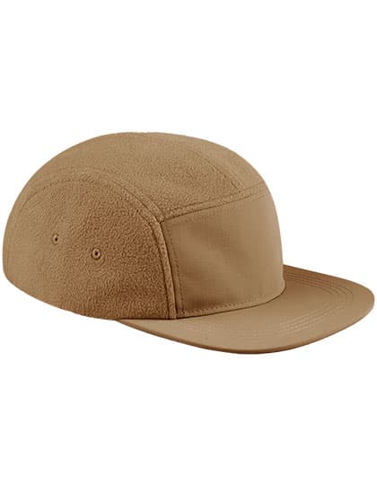 Recycled Fleece Outdoor Camper Cap — Biscuit