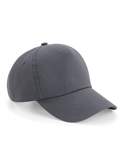 Authentic 5 Panel Cap — Graphite Grey