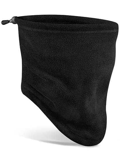 Recycled Fleece Snood — Black