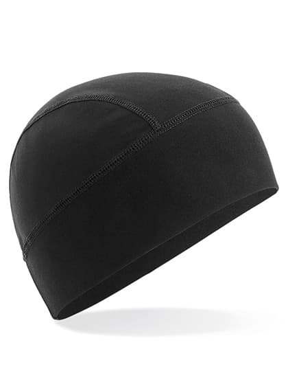 Softshell Sports Tech Beanie — Black