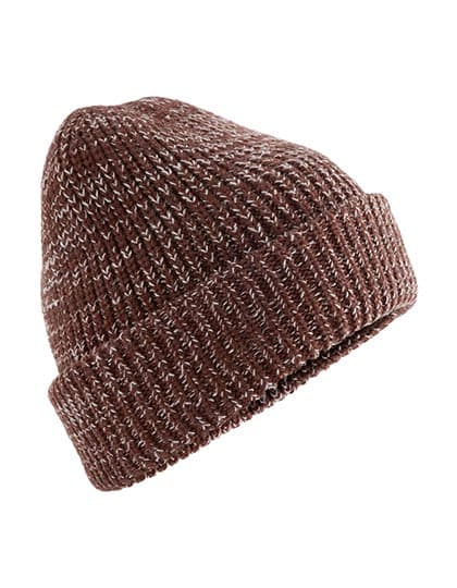 Campfire Beanie — Brown Speck