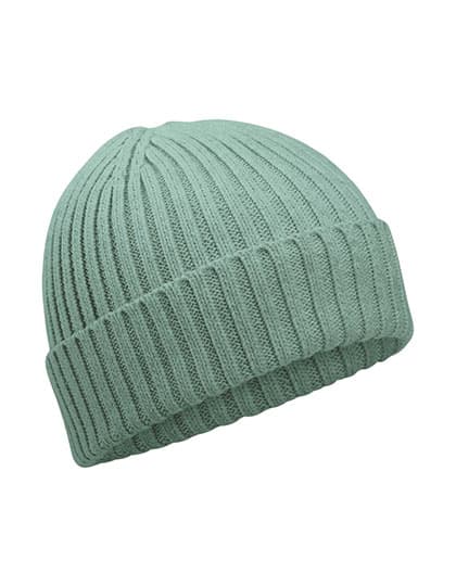 Organic Cotton Kids Beanie — Dusty Green