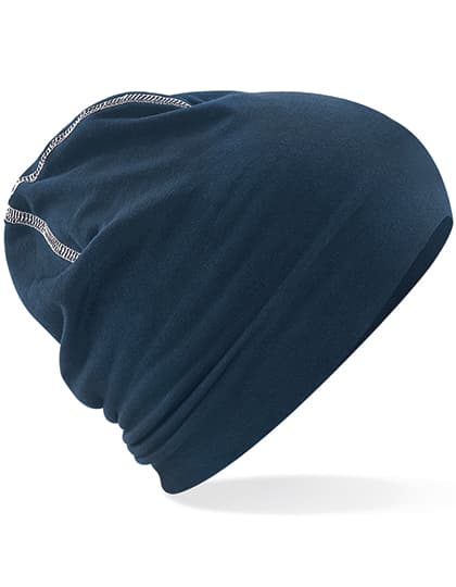 Hemsedal Cotton Beanie — French Navy