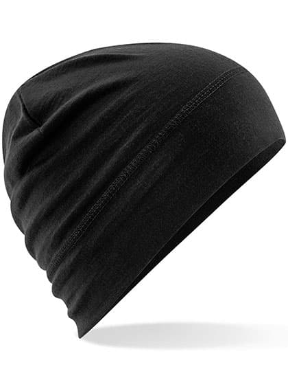 Merino Beanie — Black
