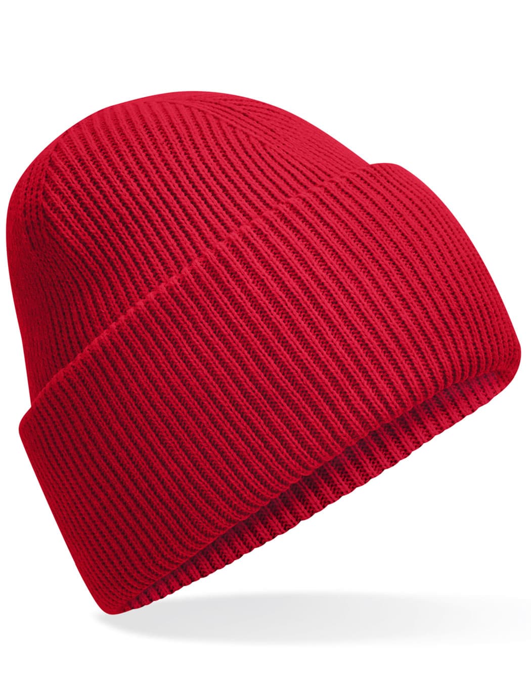 Classic Engineered Deep Cuffed Beanie — Classic Red
