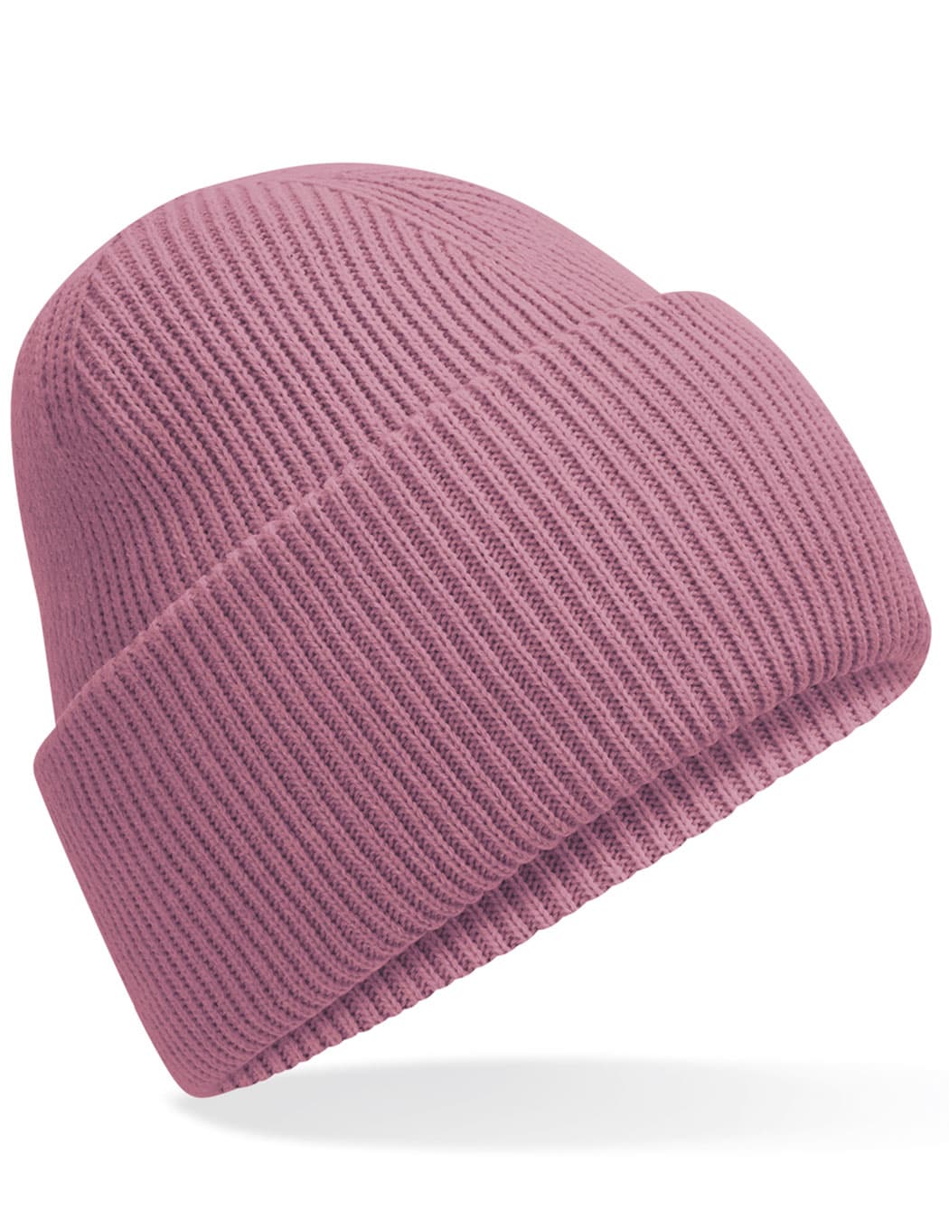Classic Engineered Deep Cuffed Beanie — Dusty Purple