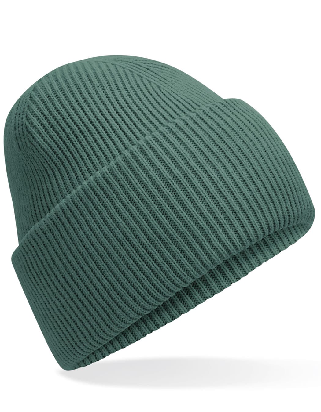 Classic Engineered Deep Cuffed Beanie — Marine Green