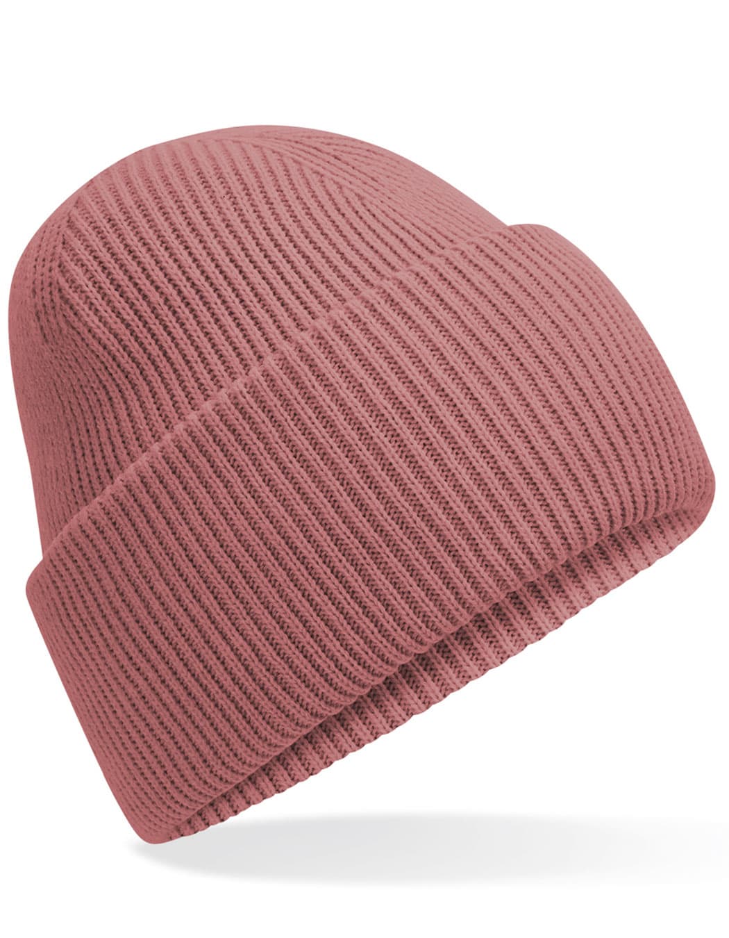 Classic Engineered Deep Cuffed Beanie — Rose