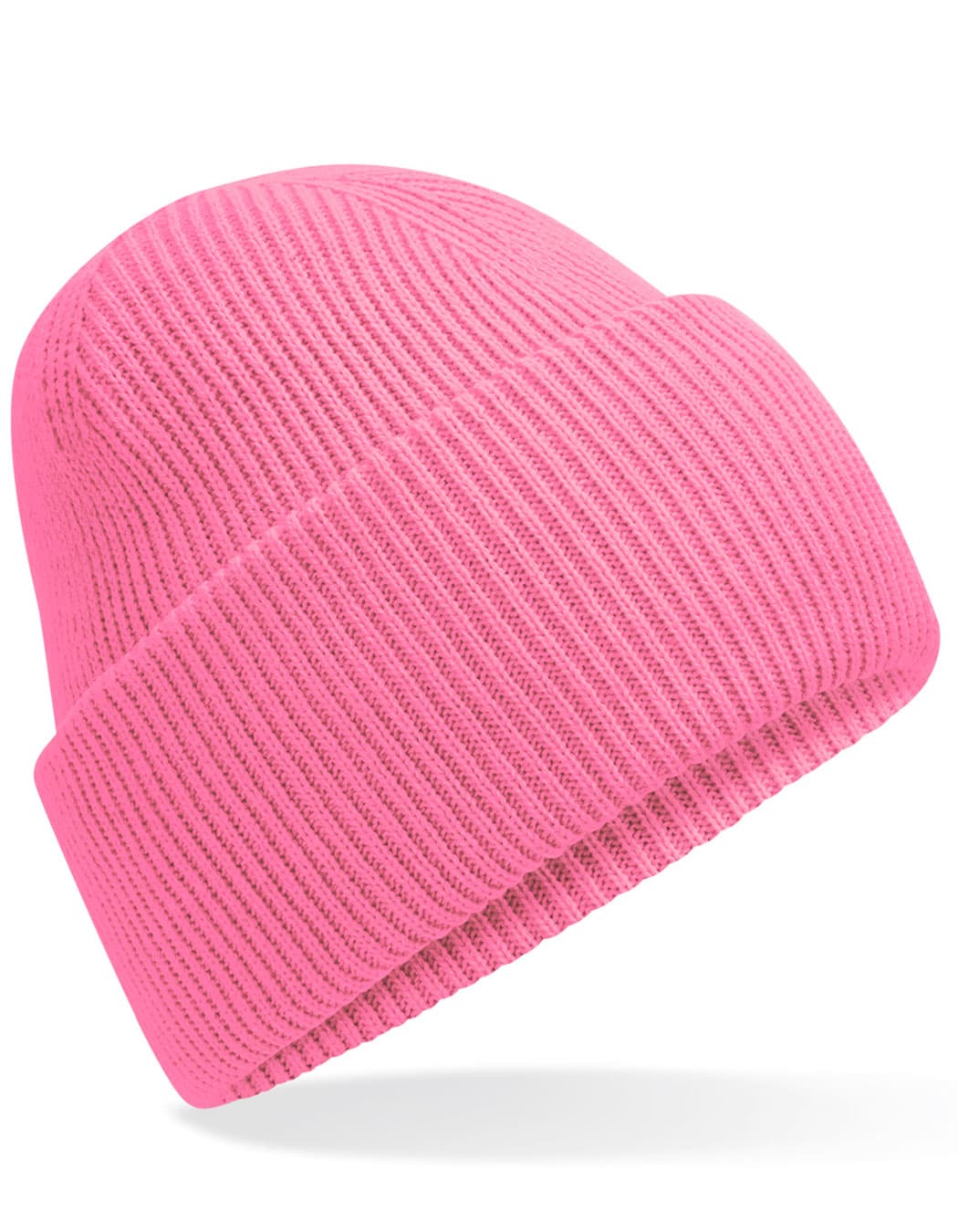 Classic Engineered Deep Cuffed Beanie — True Pink