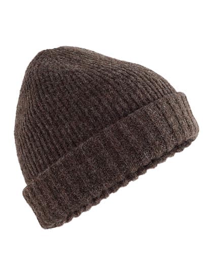 Stonefell Beanie — Dark Brown Marl