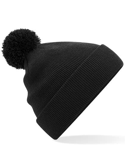 Junior Original Pom Pom Beanie — Black