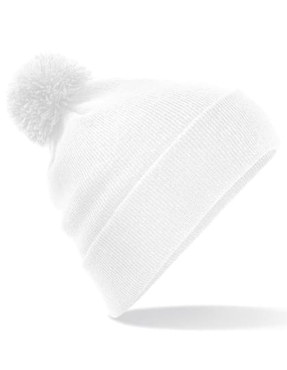 Original Pom Pom Beanie — White