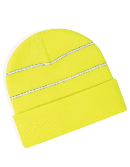 Enhanced-Viz Beanie — Fluorescent Yellow