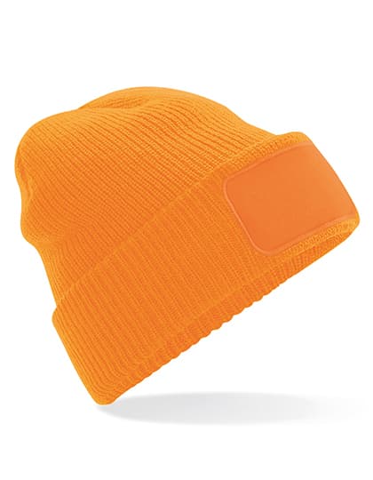 Thinsulate™ Patch Beanie — Fluorescent Orange